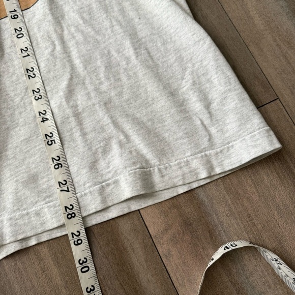 Vintage single stitch Detroit Red Wings Give blood play hockey tshirt grey XL - Picture 4 of 6